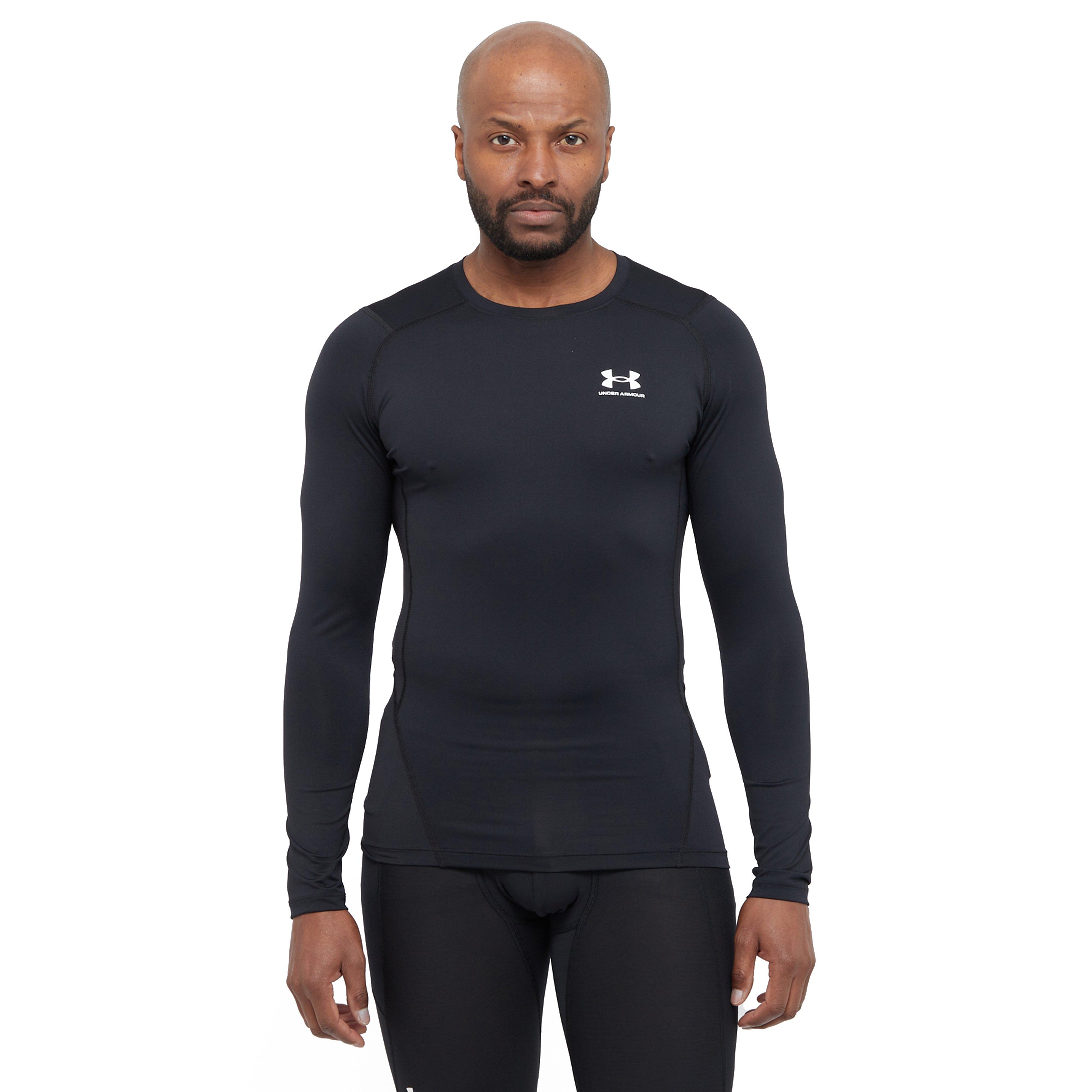 Men's HeatGear® Armour Compression Long Sleeve Tee