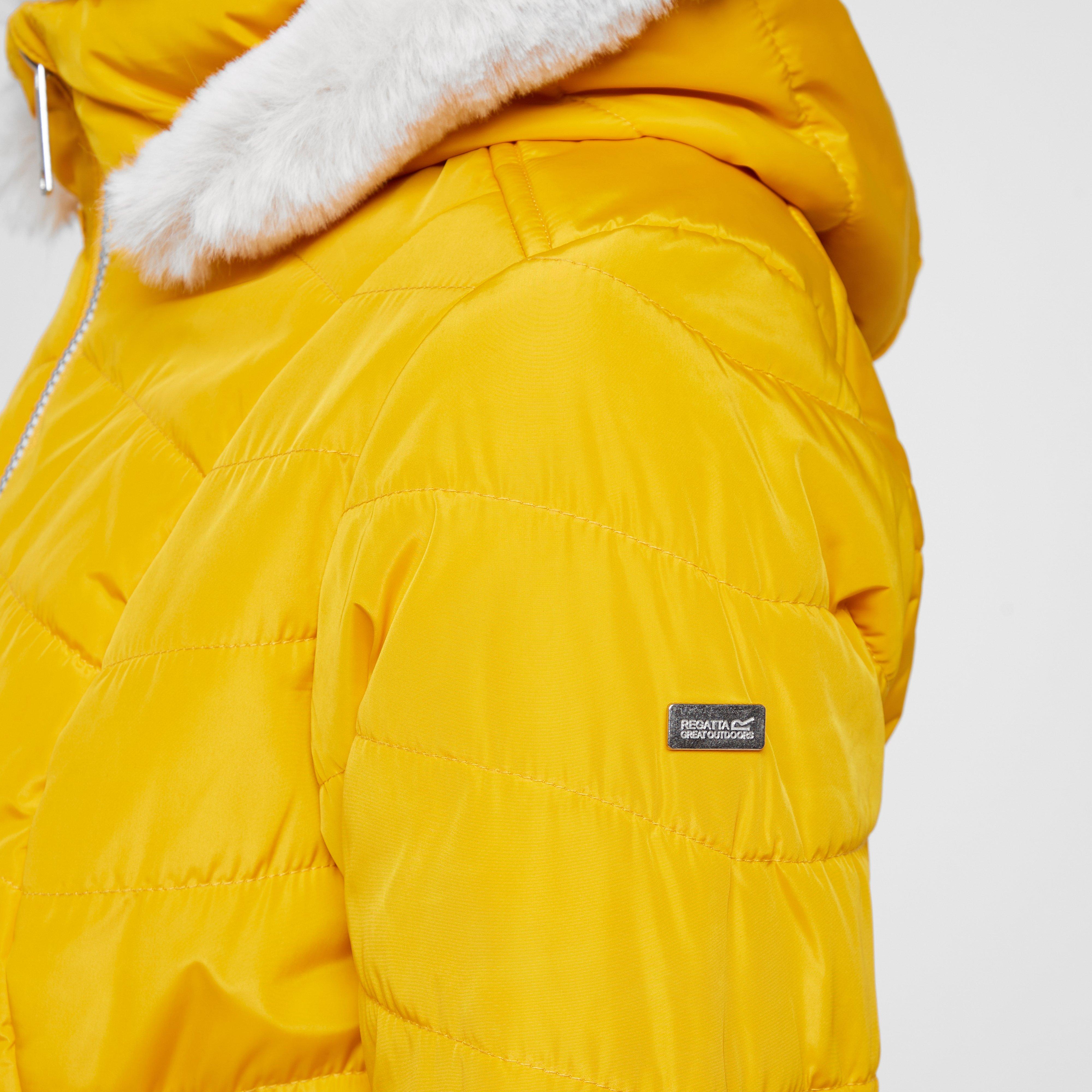 Women’s Willabella Fur Detail Jacket in Sunset