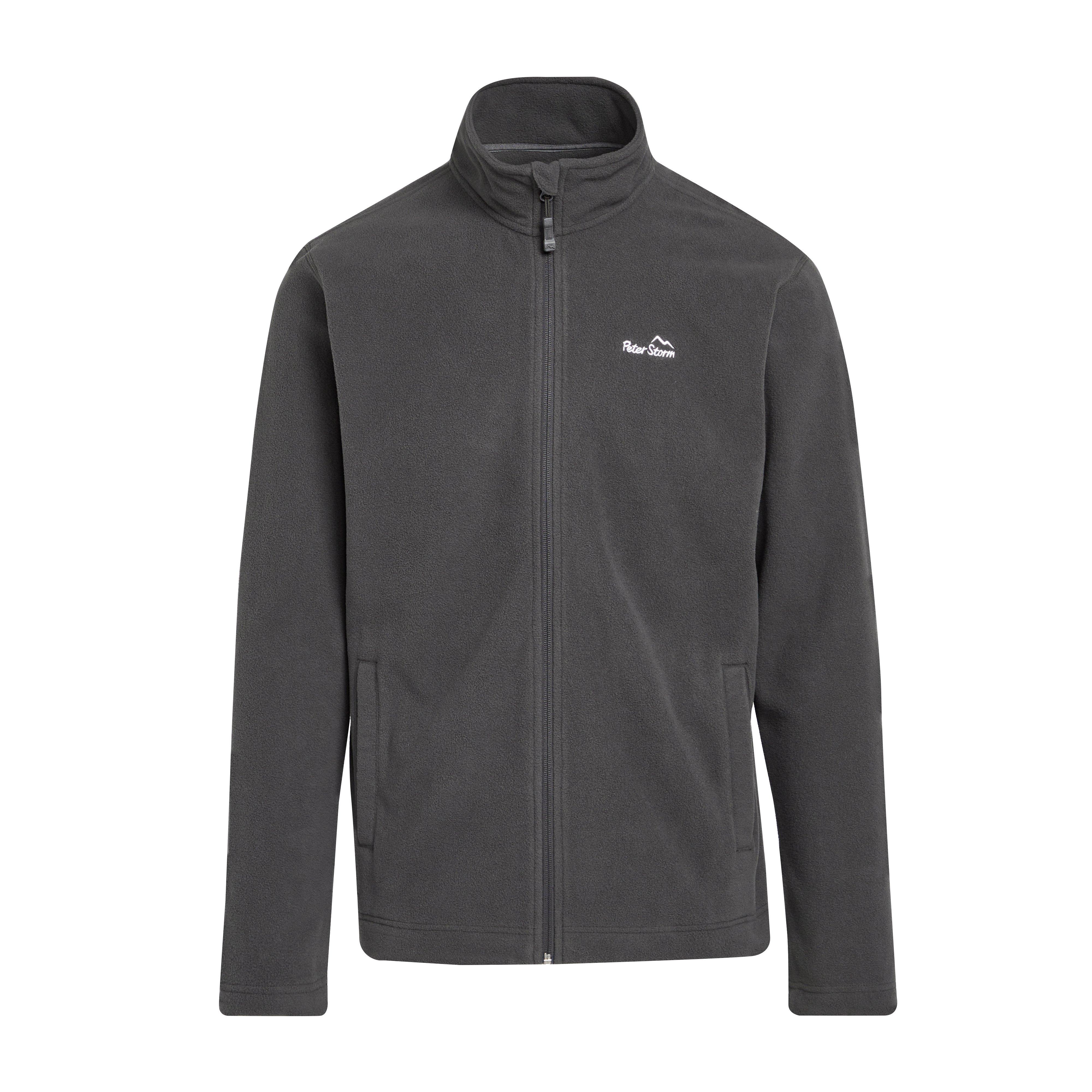 Mens Bracken Full Zip Fleece Grey