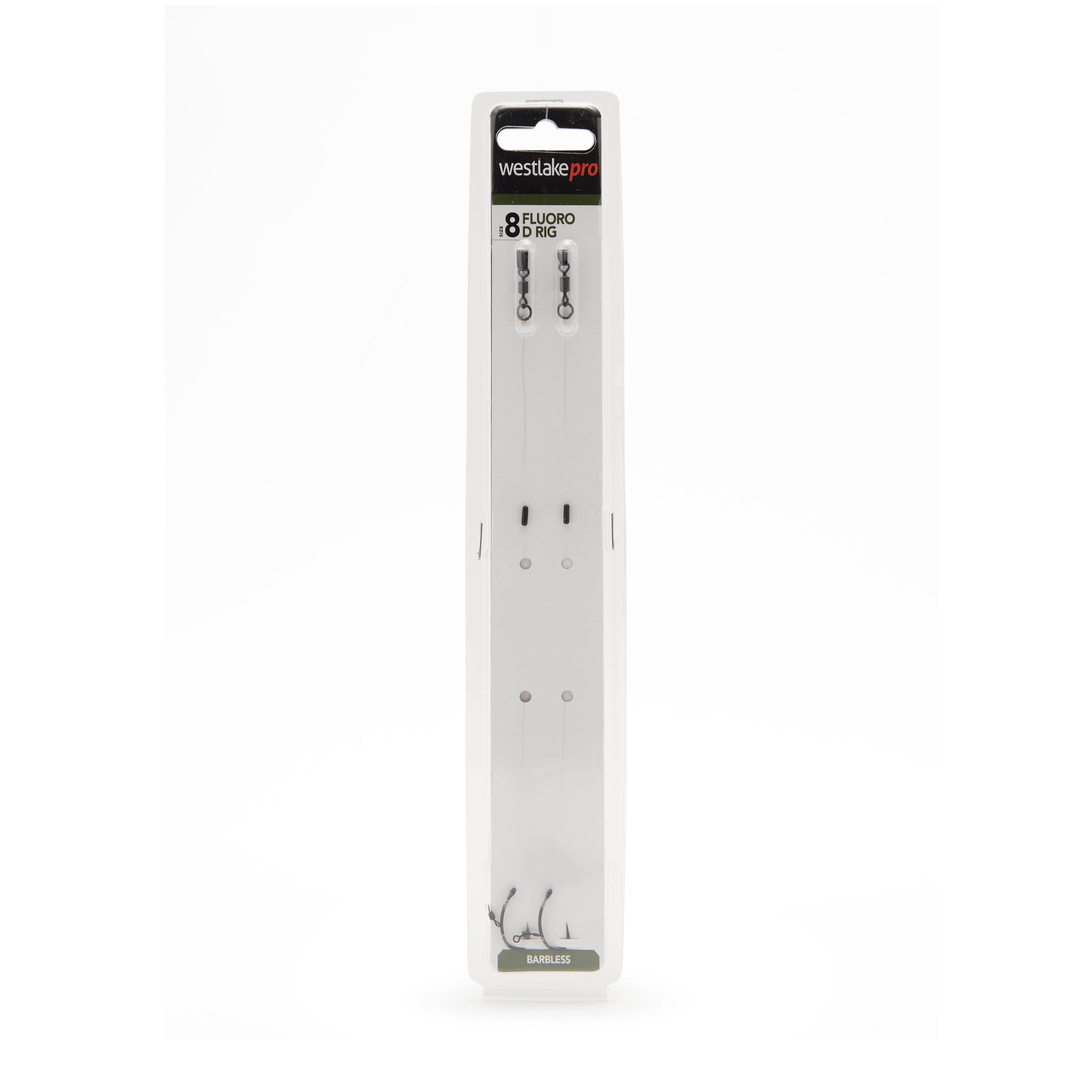 Barbless Fluoro D Rig (Size 8) (15lb)