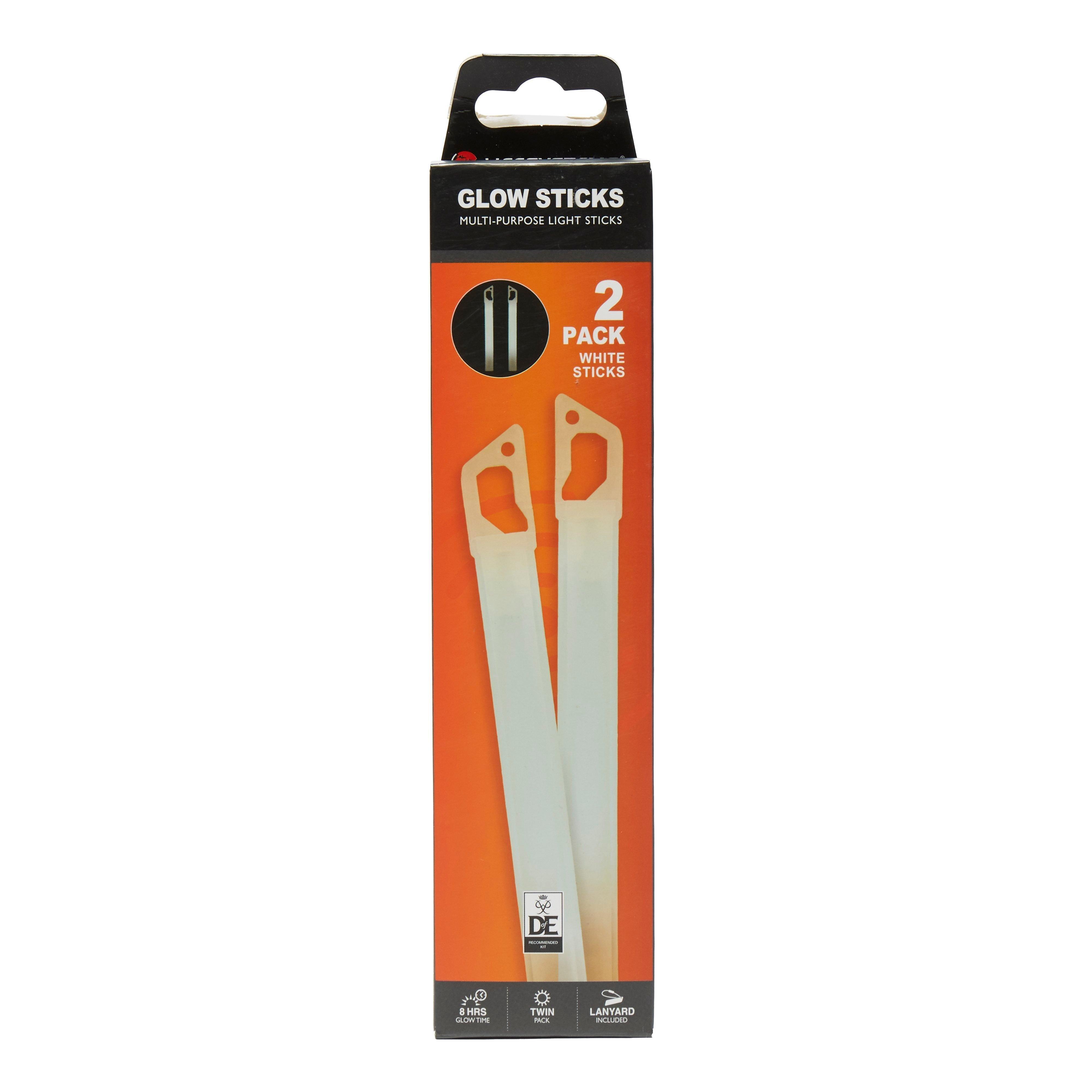 8 Hour Light Stick 2 Pack White