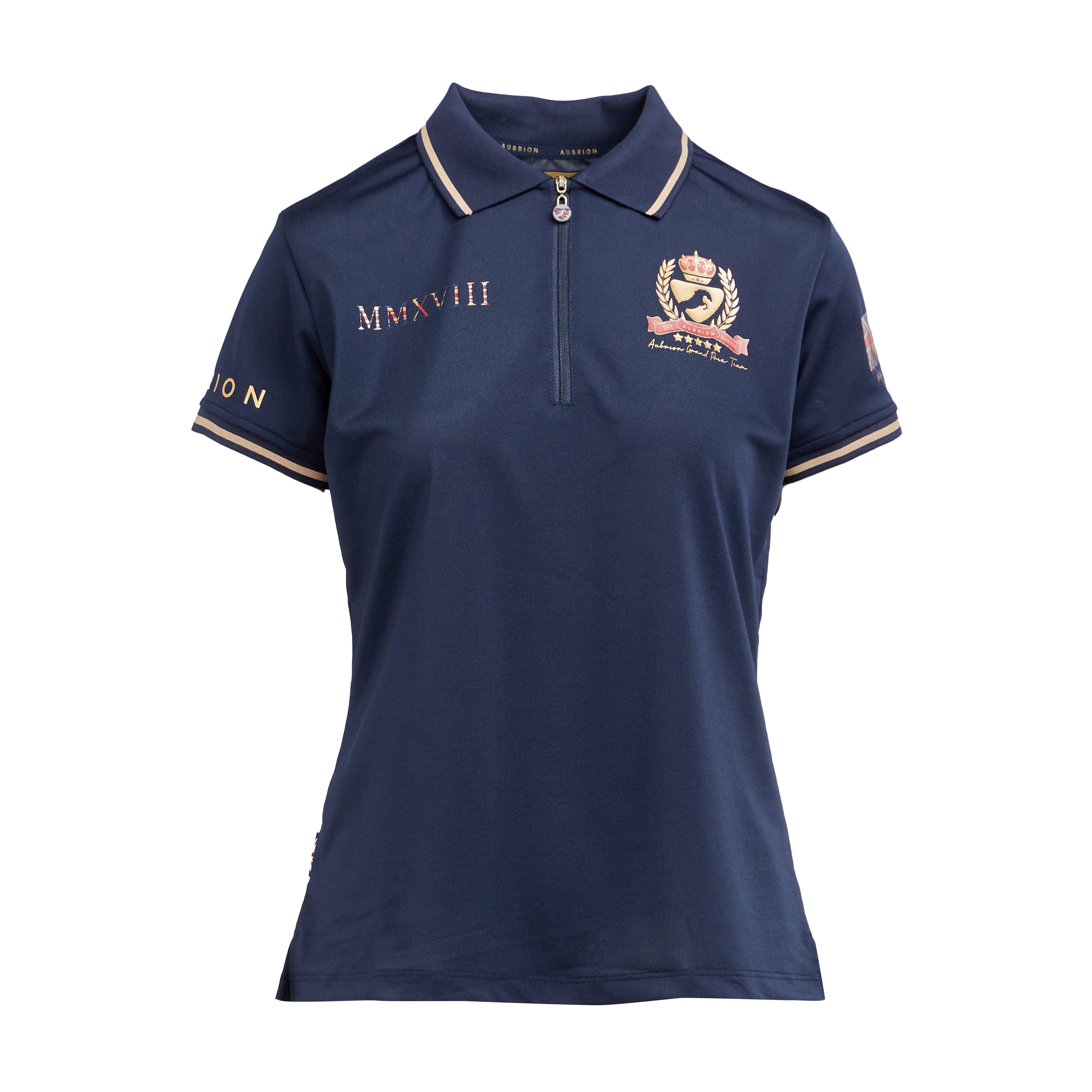 Ladies Team Tech Polo Shirt Navy