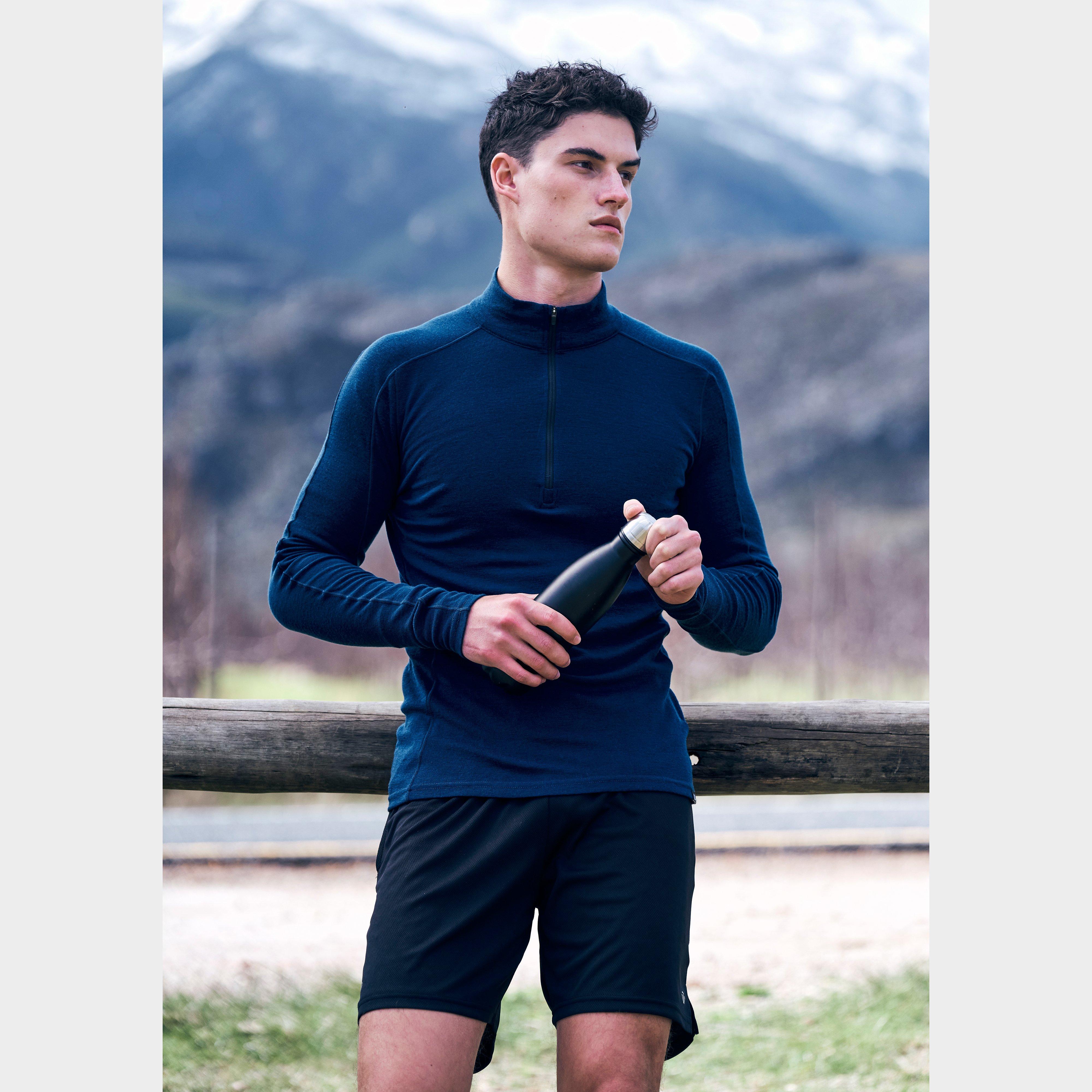 Men's Convect-200 Merino Long Sleeved Zipped Top