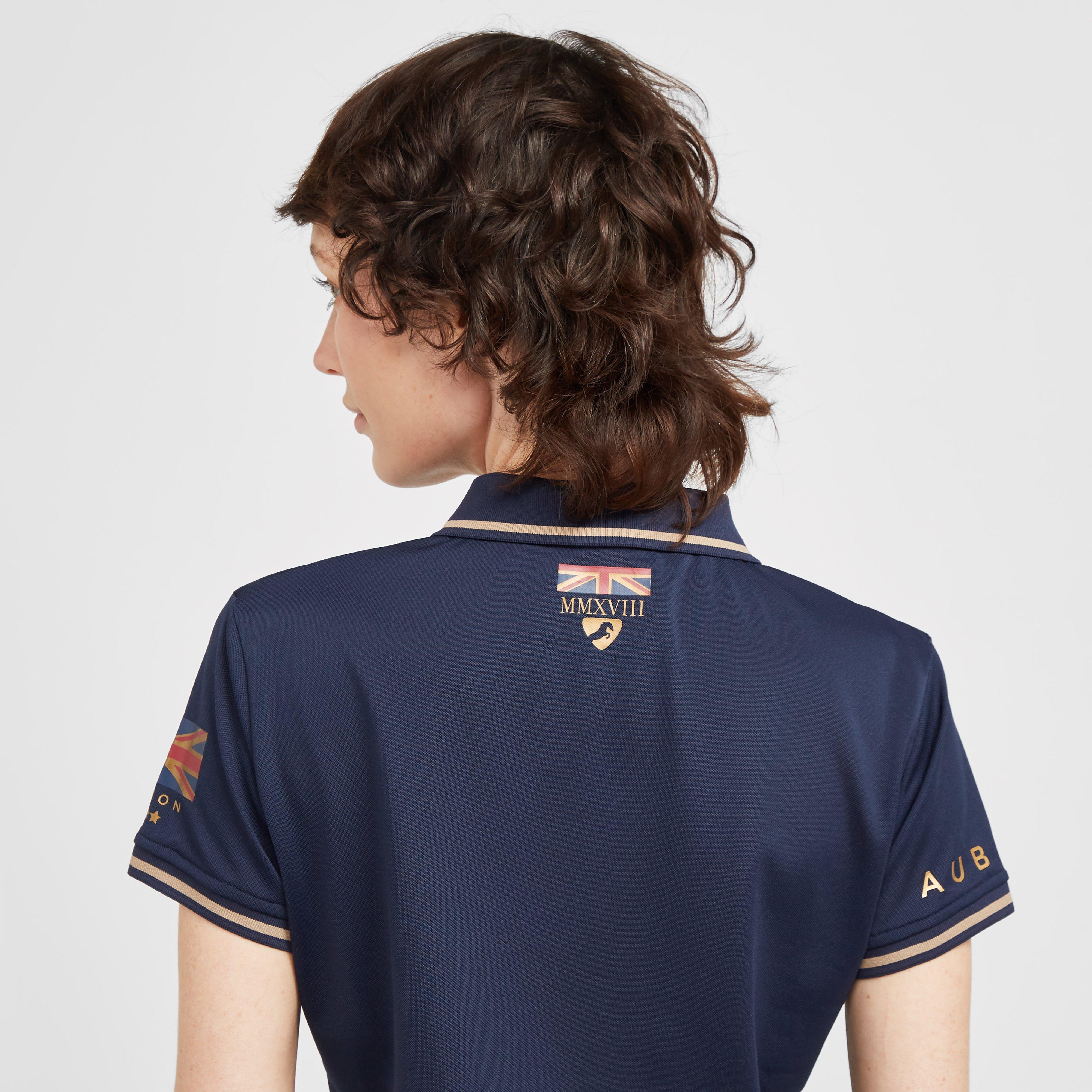 Ladies Team Tech Polo Shirt Navy
