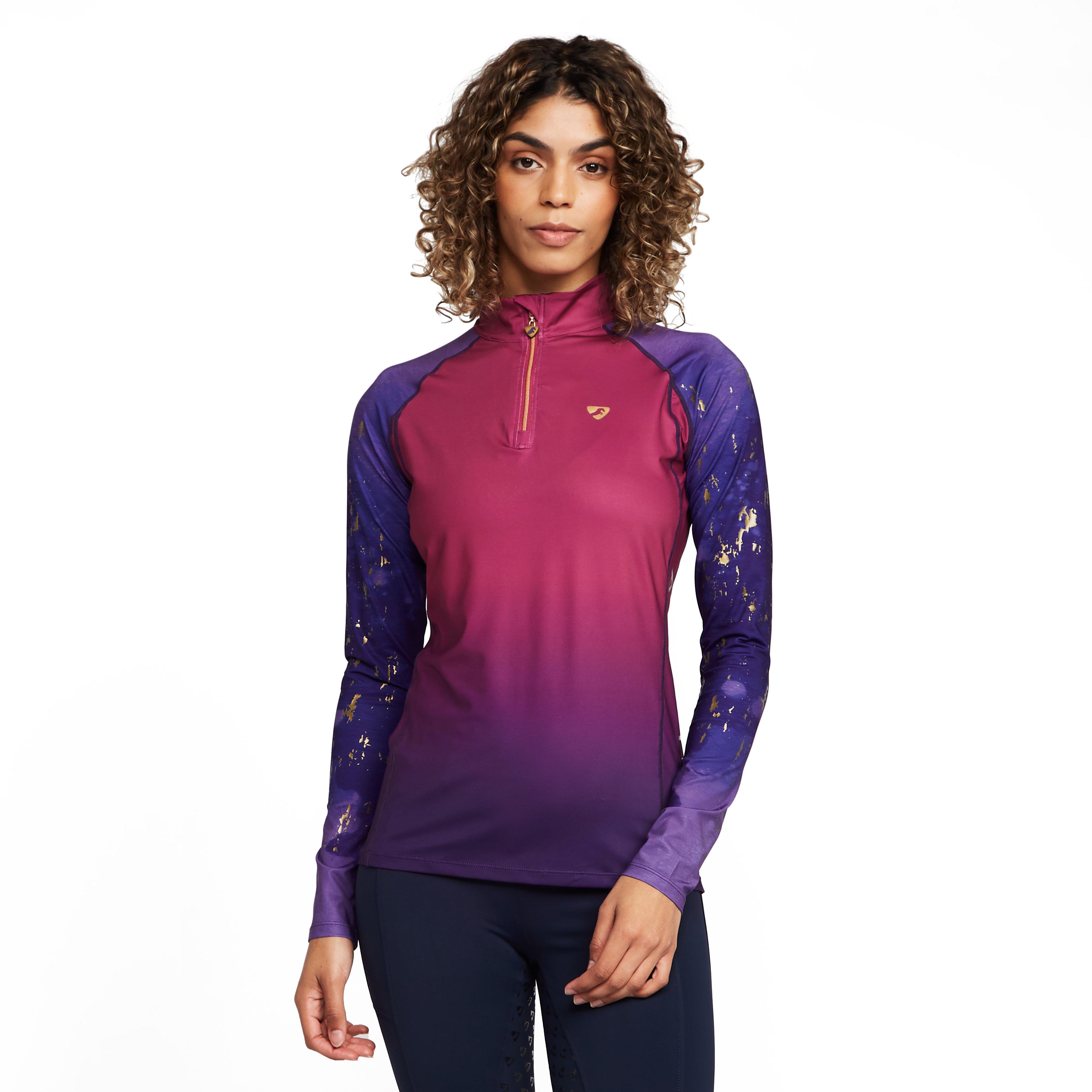 Womens Hyde Park Cross Country Shirt Amethyst