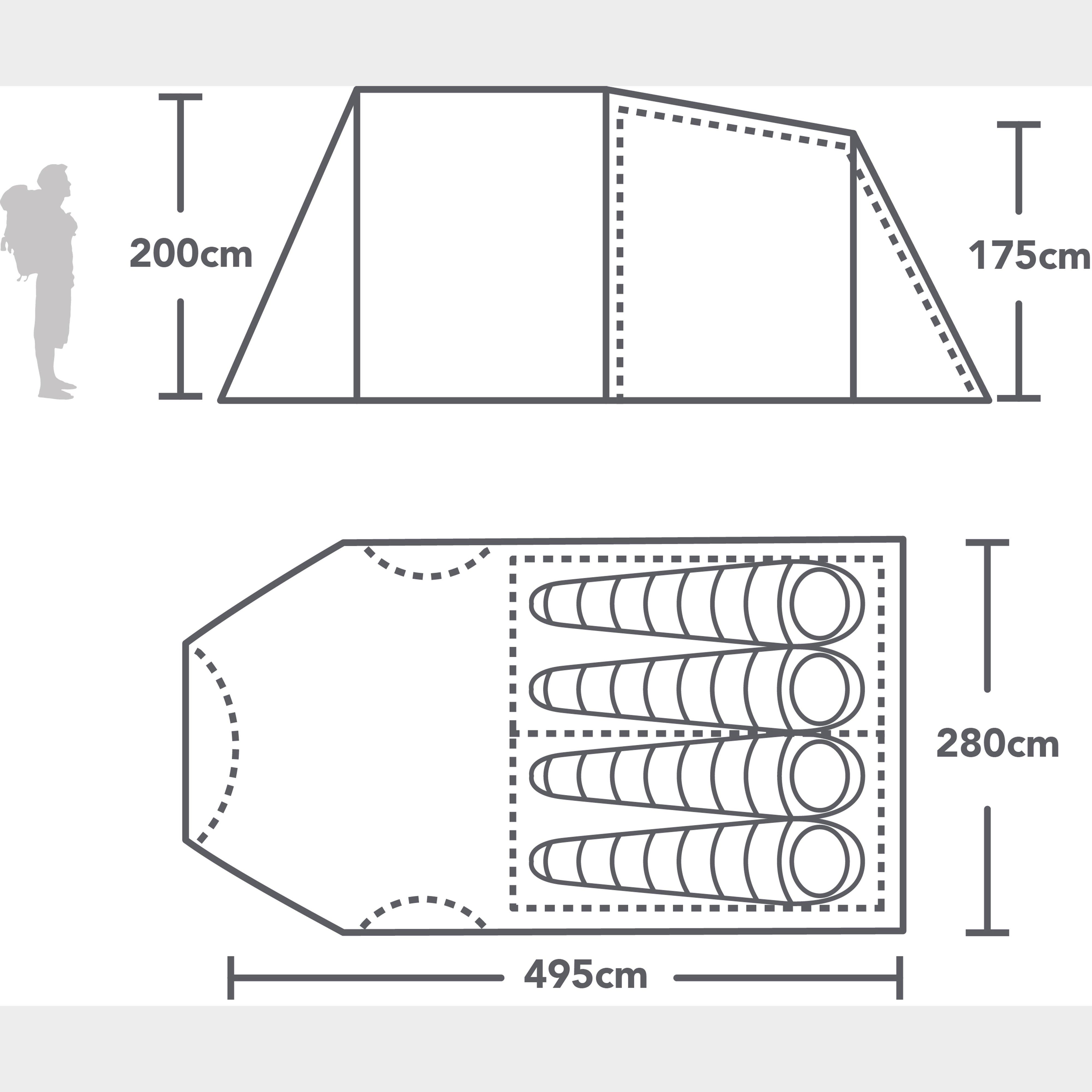 Air 400 Nightfall Tent