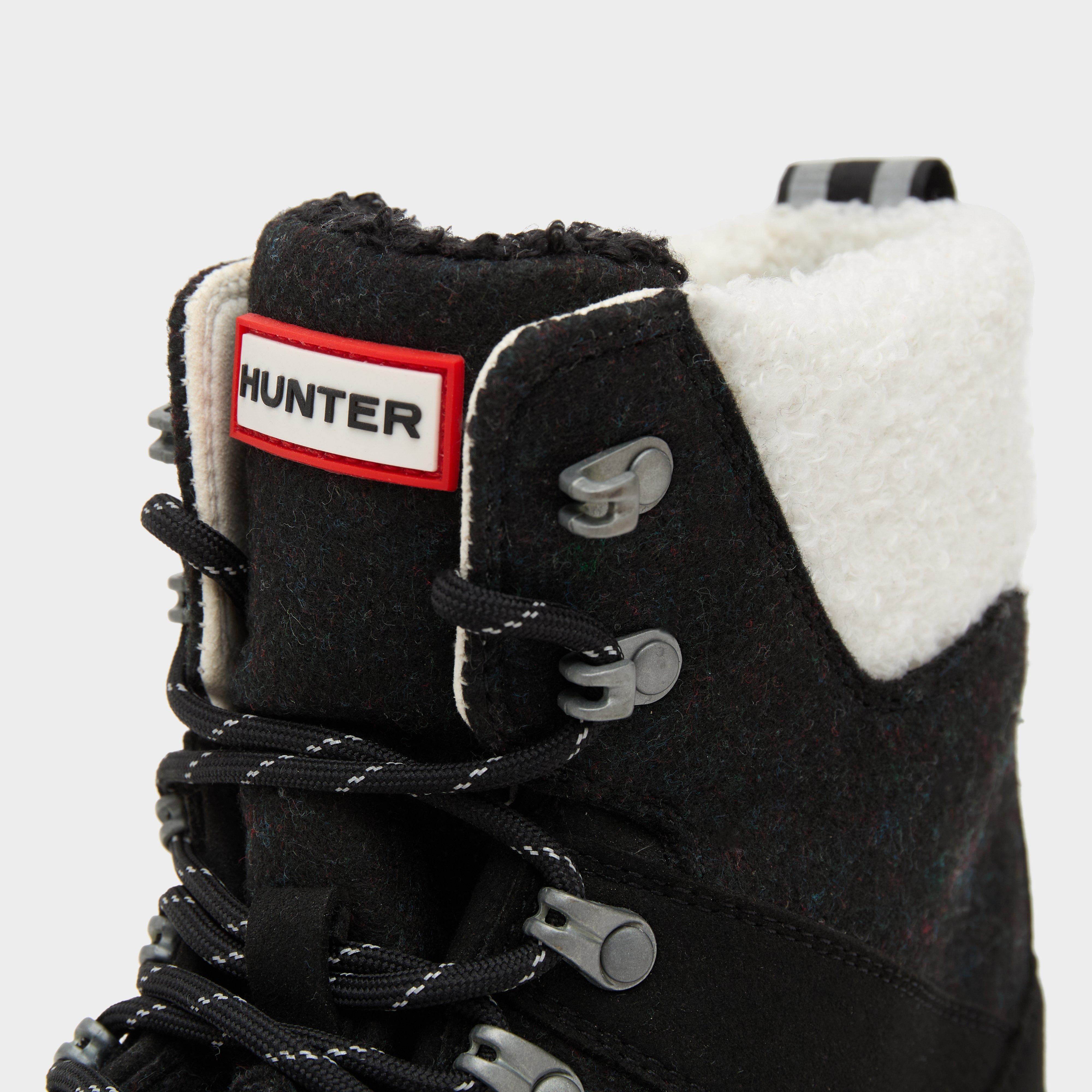 Women’s Felt Commando Boots