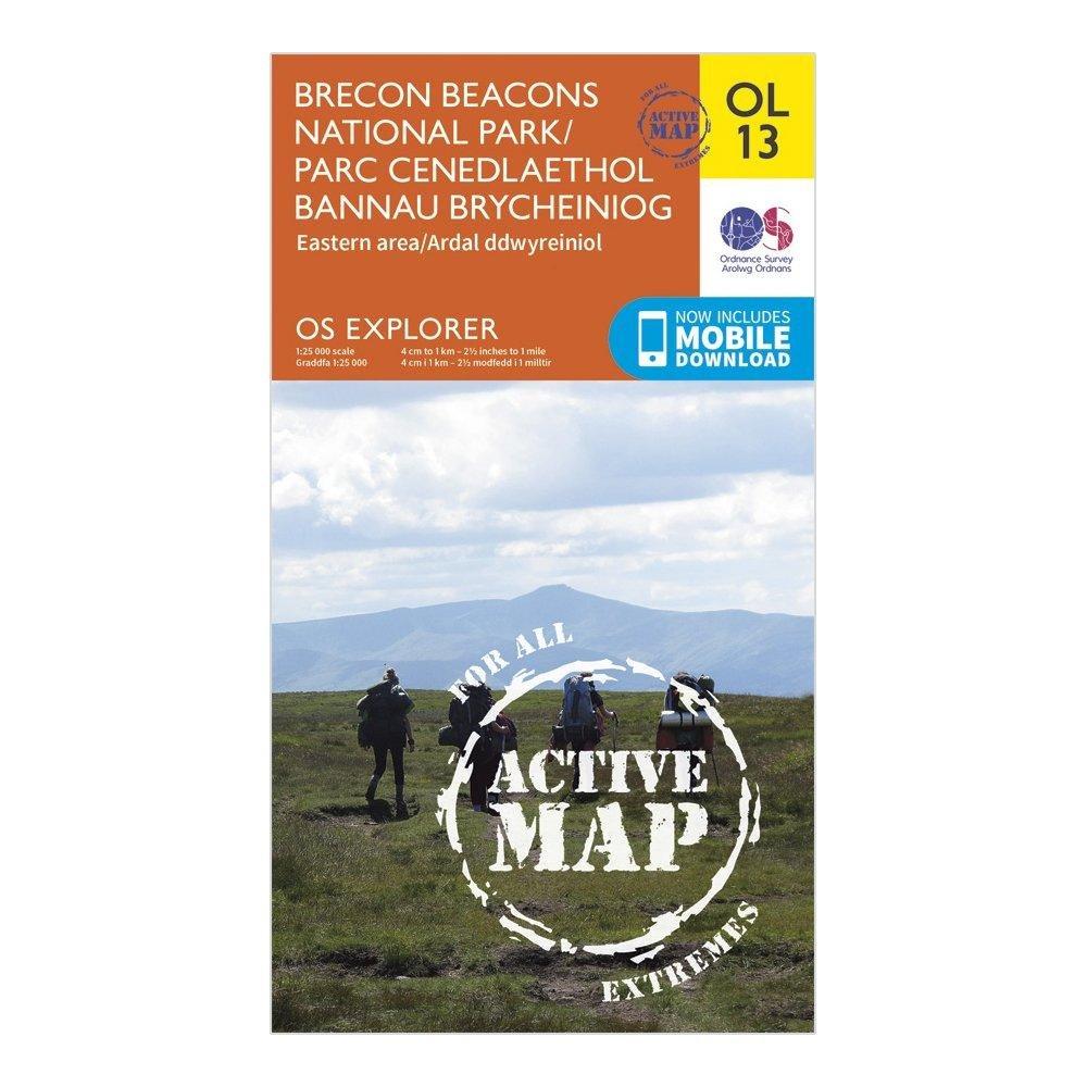 Explorer Active Brecon Beacons National Park - Eastern Area Map With Digital Version