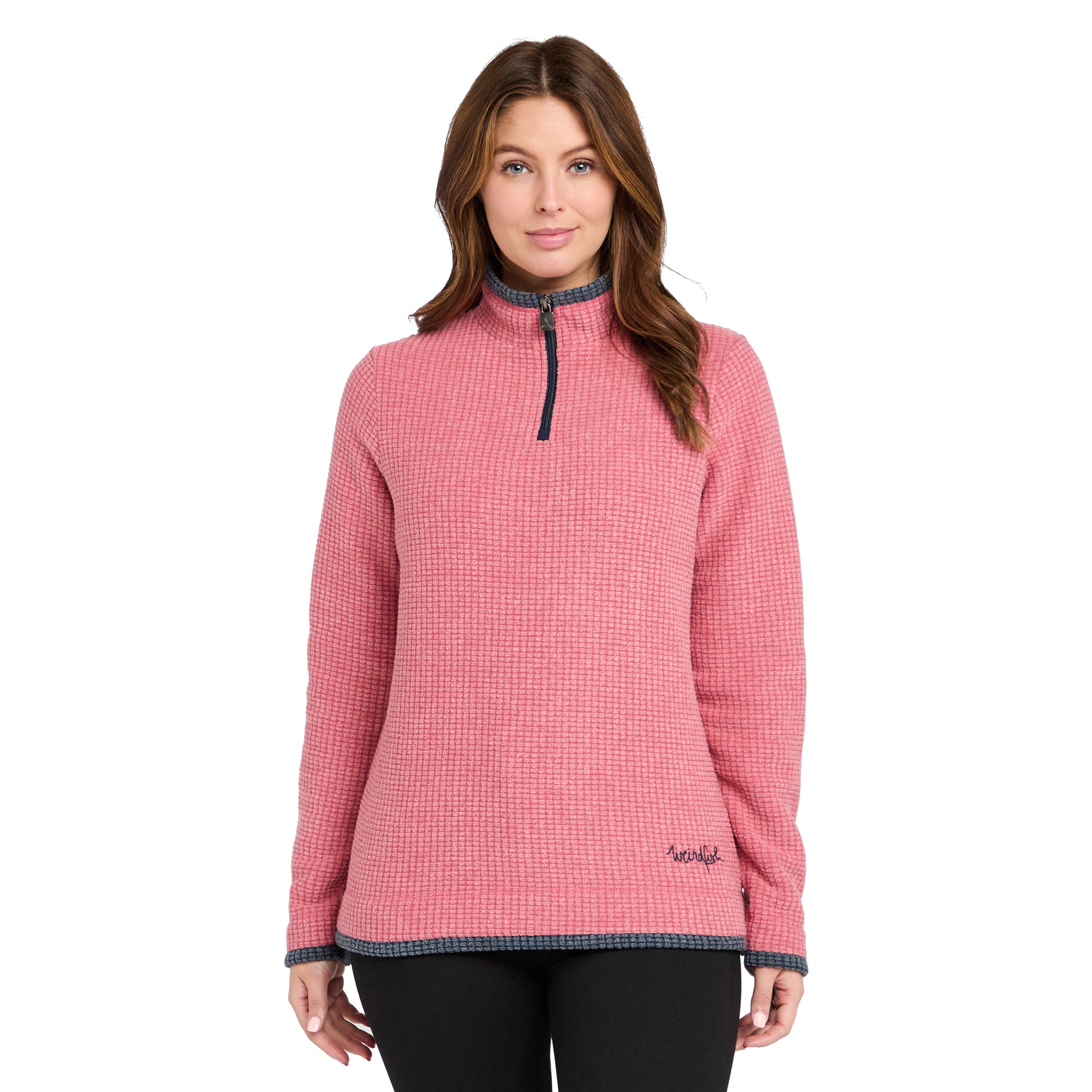 Women's Lynda Grid Half Zip Grid Fleece
