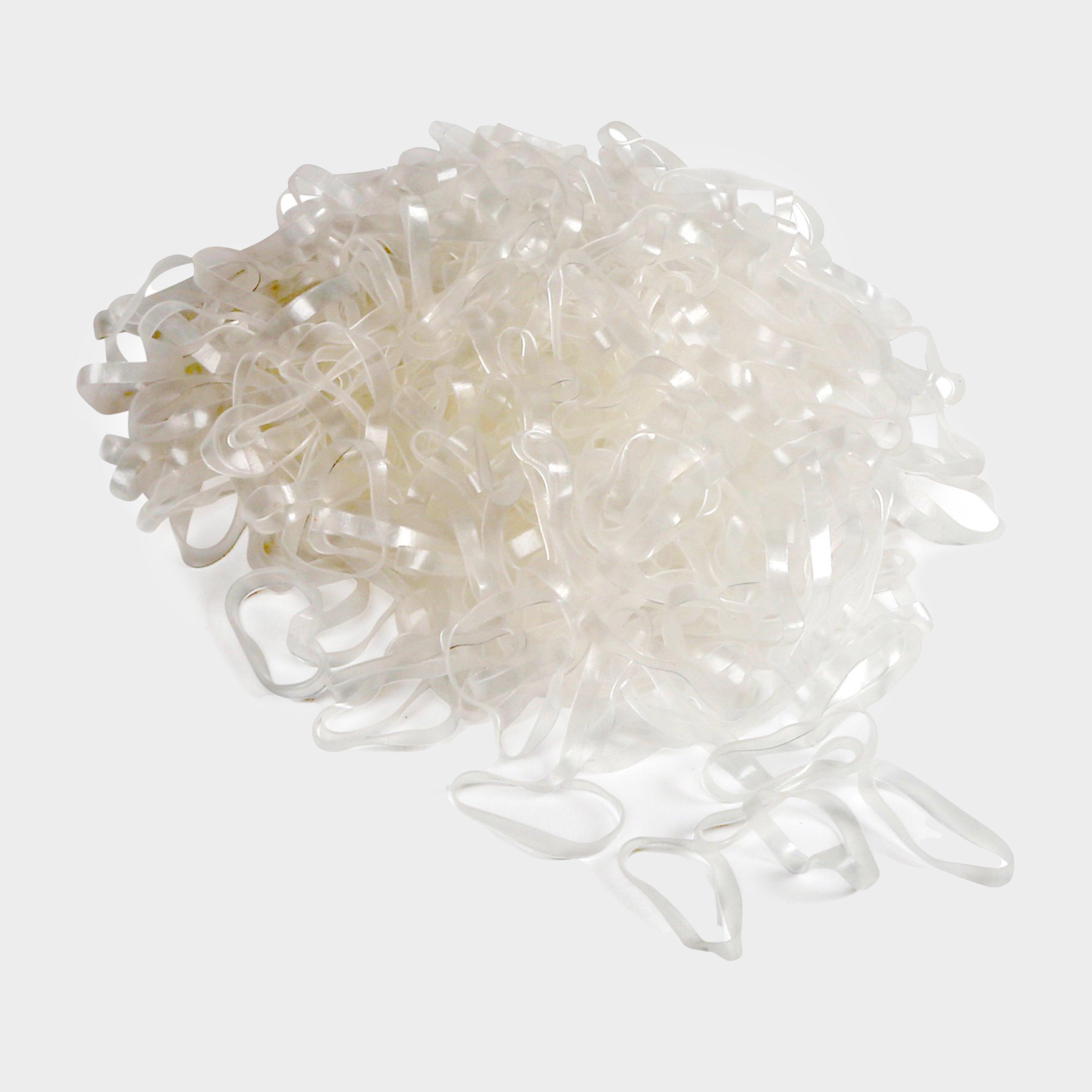 Ezi-Groom Silicone Plaiting Bands Clear
