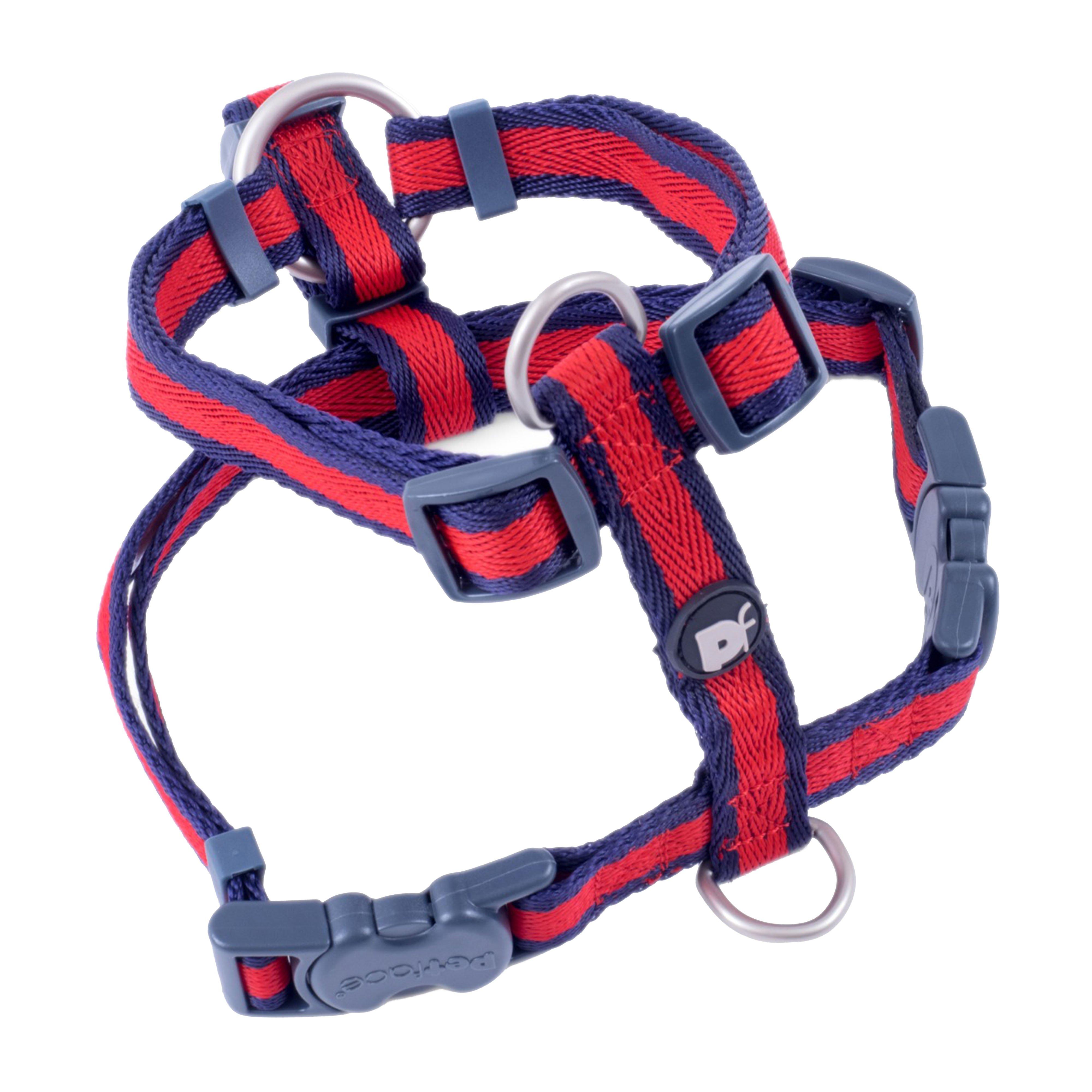 Scarlet Stripe Dog Harness – Large