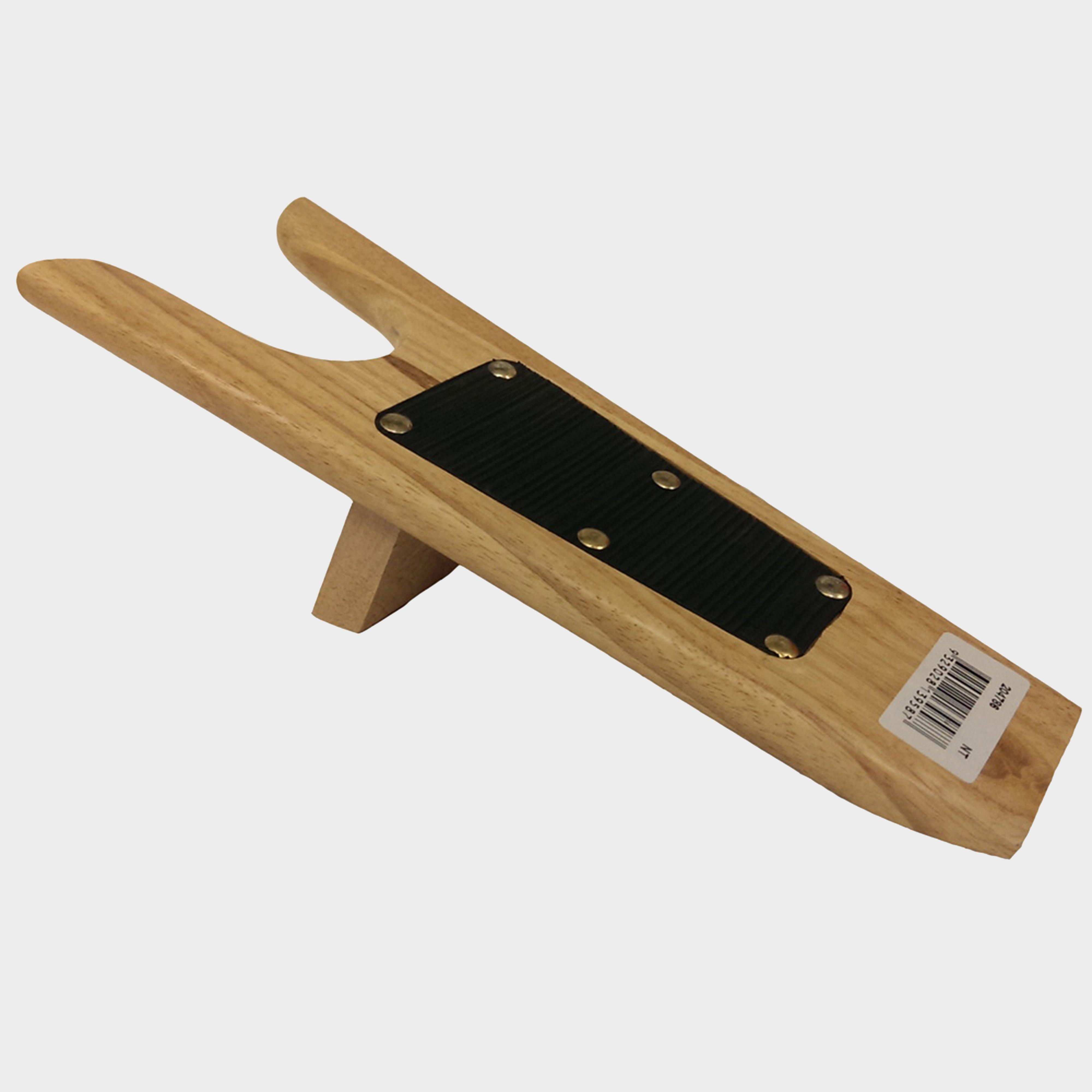 Wooden Boot Jack with Rubber Grip