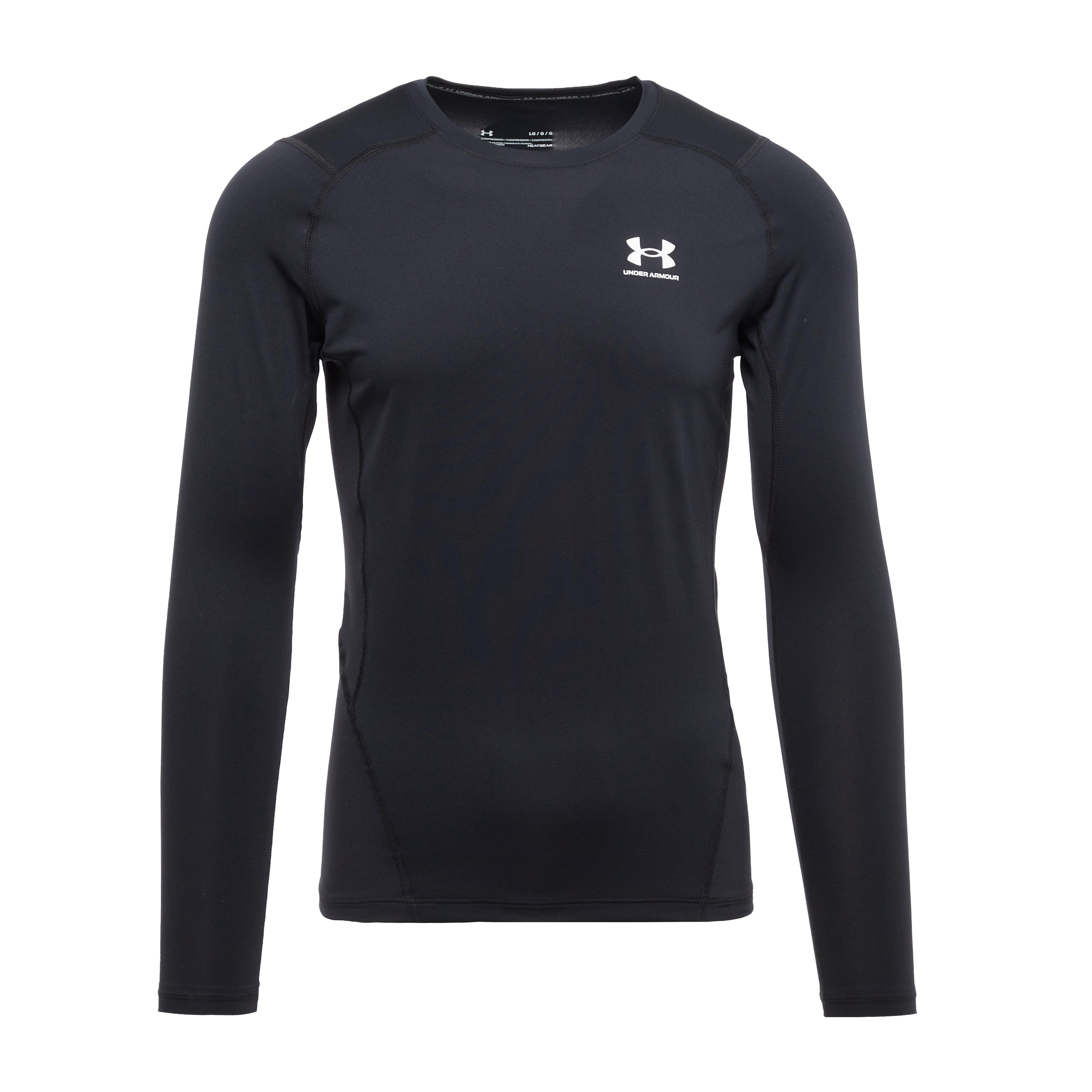 Men's HeatGear® Armour Compression Long Sleeve Tee
