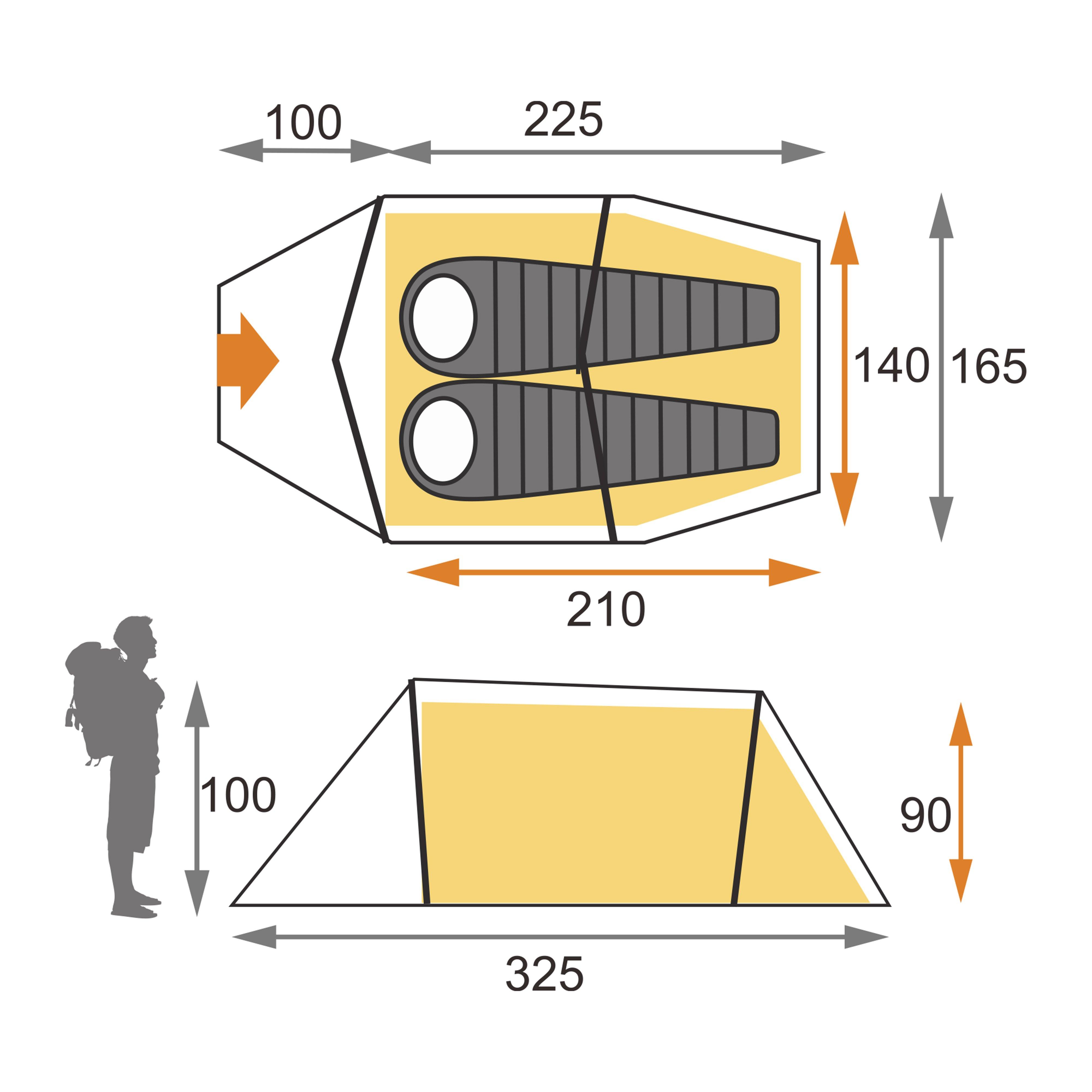 Jackal II Person Tent