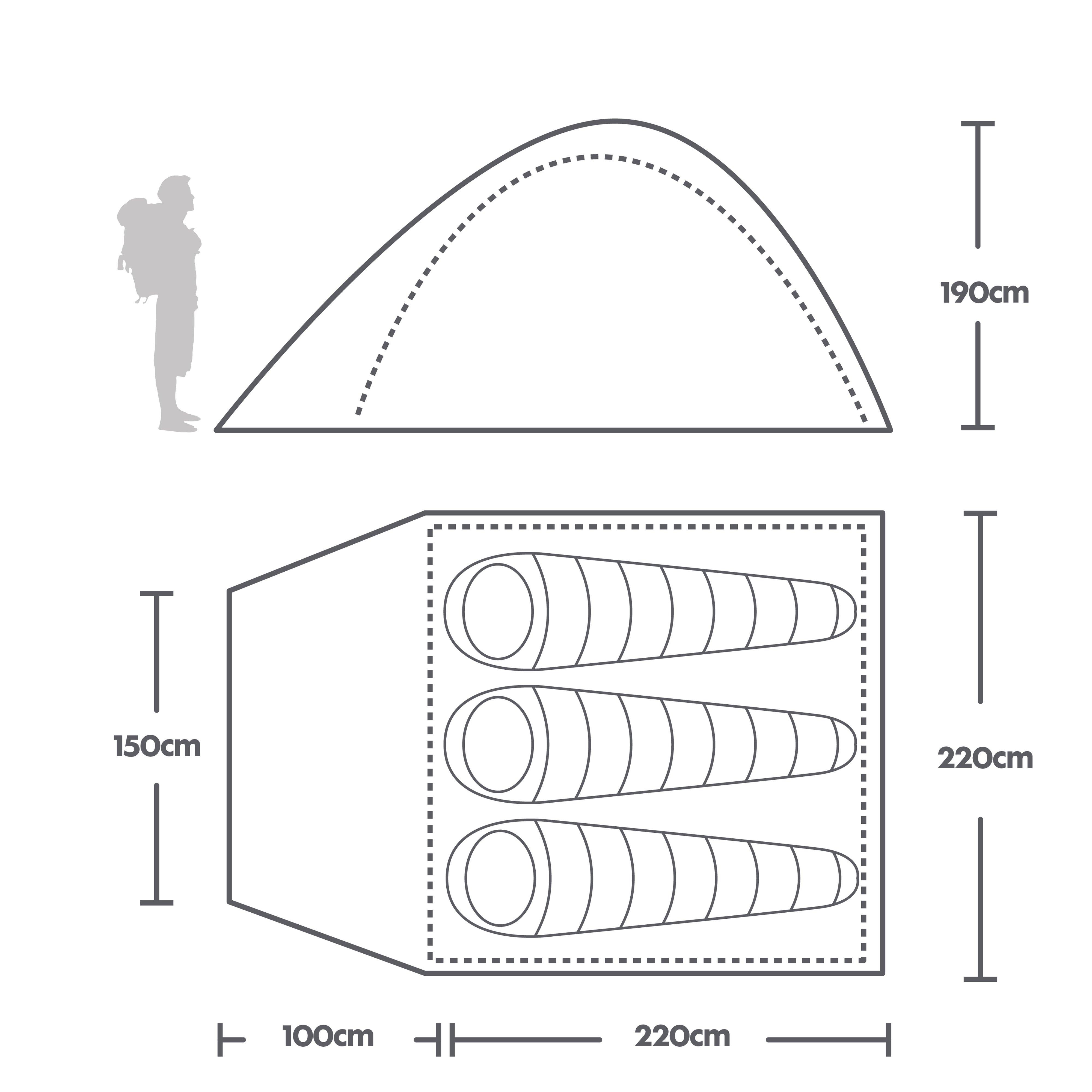 Tamar 3 Person Tent