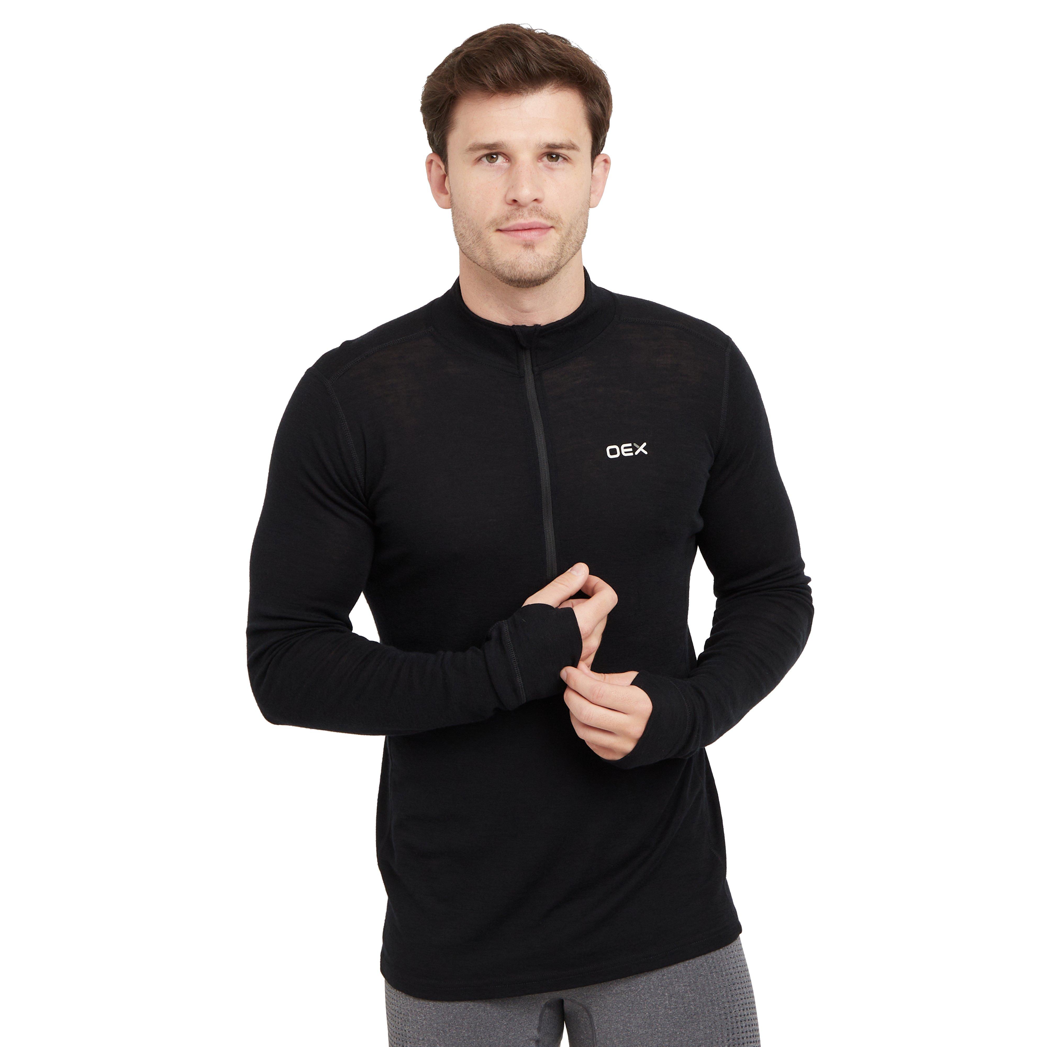 Men’s Kelso Merino Long Sleeve Zip Baselayer