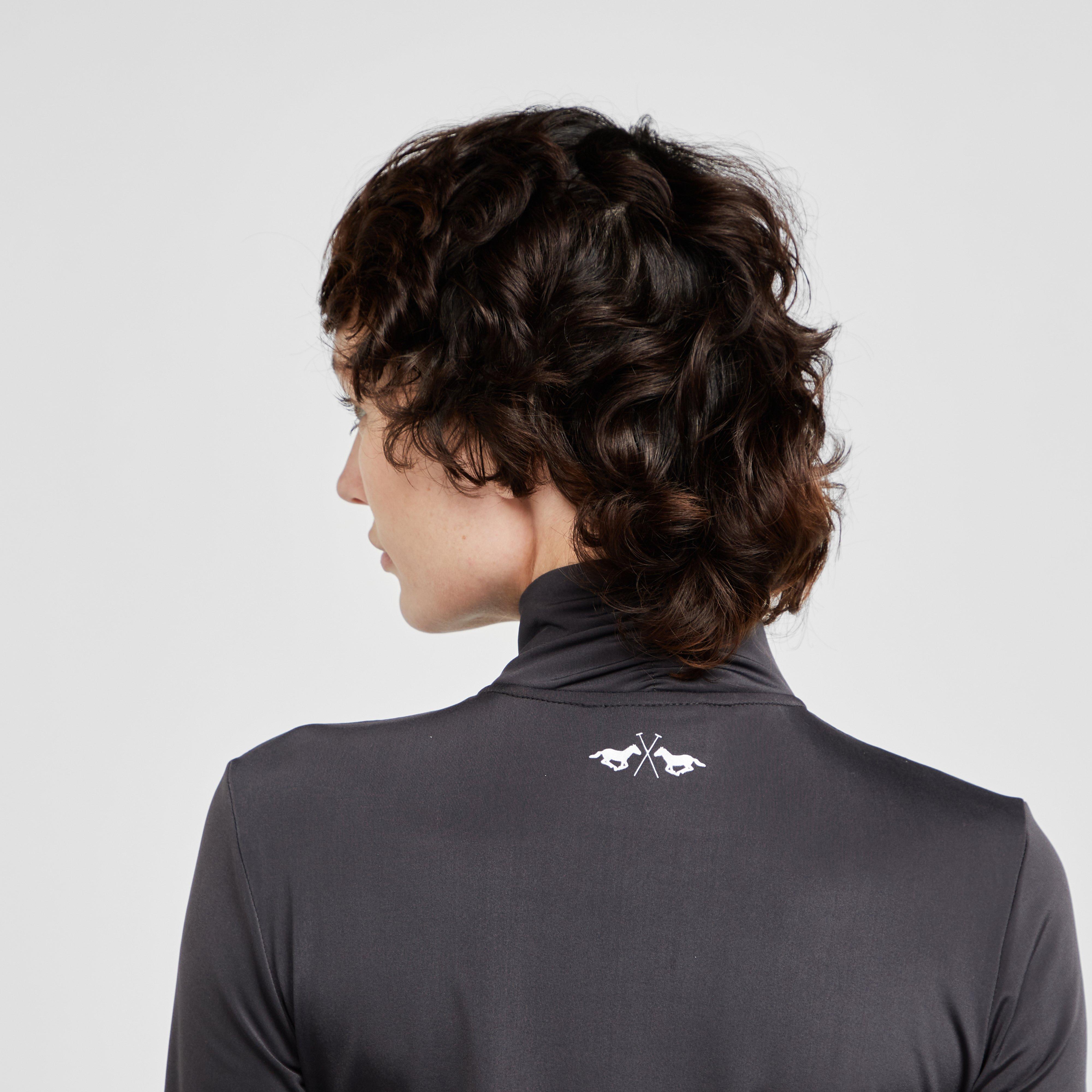 Ladies Team Short Sleeve Base Layer White