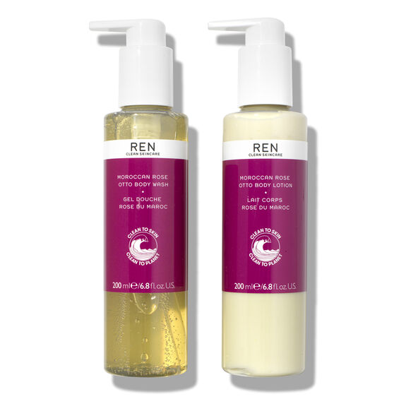 Ren Clean Skincare<br>Moroccan Rose Indulgent Body Duo