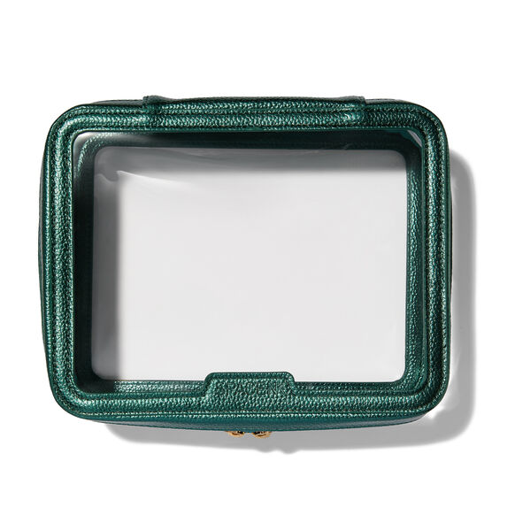Space NK<br>Large Travel Bag - Metallic Green
