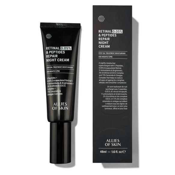 Allies of Skin<br>Retinal 0.05% & Peptides Advanced Repair Night Cream