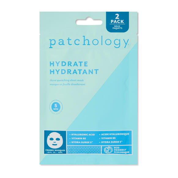 Patchology<br>Hydrate Sheet Mask 2-Pack Sachet
