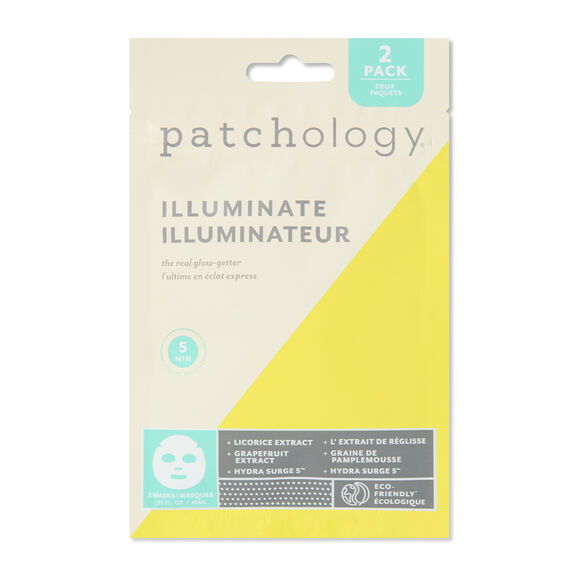 Patchology<br>Illuminate Sheet Mask 2-Pack Sachet