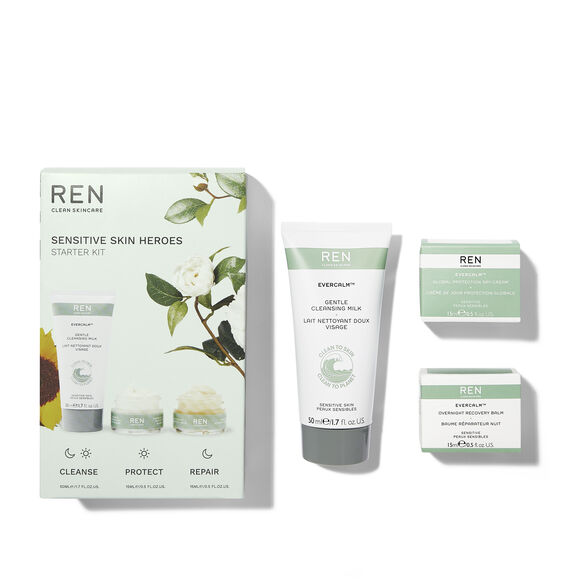 Ren Clean Skincare<br>Sensitive Skin Heroes Starter Kit