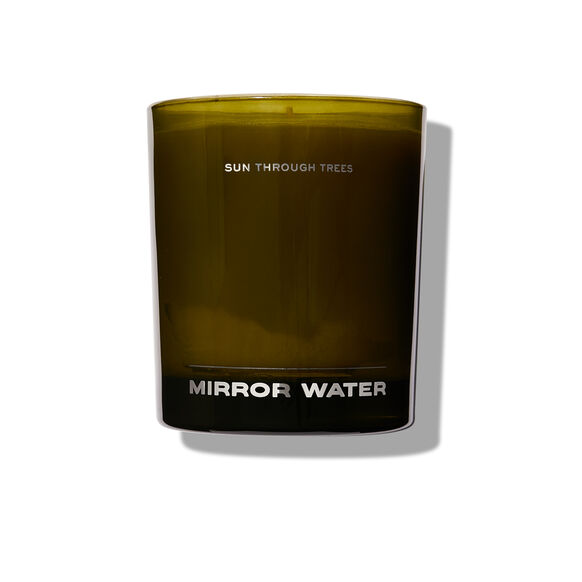 MIRROR WATER<br>Sun Through Trees Candle