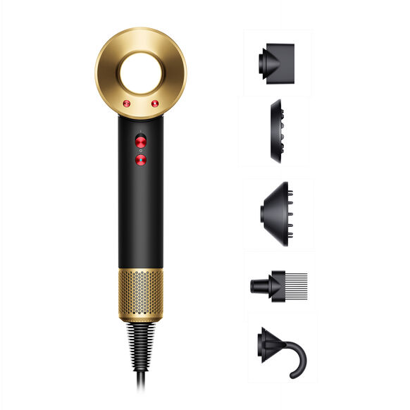 Dyson<br>Supersonic™ Hairdryer (Onyx/Gold)