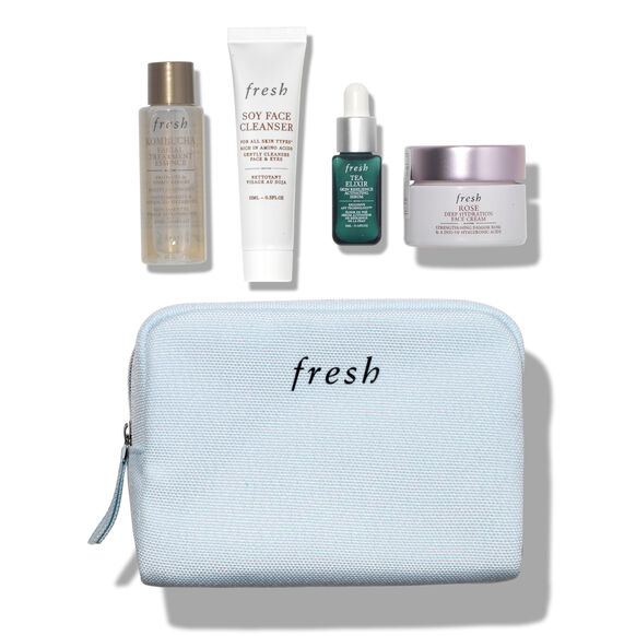 Fresh<br>Smooth, Glowing Skin Favorites On-The-Go Set