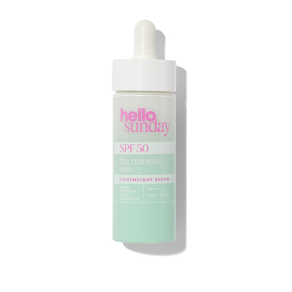 Hello Sunday<br>The Mineral One - Lightweight Serum Drops SPF 50 Pa ++++