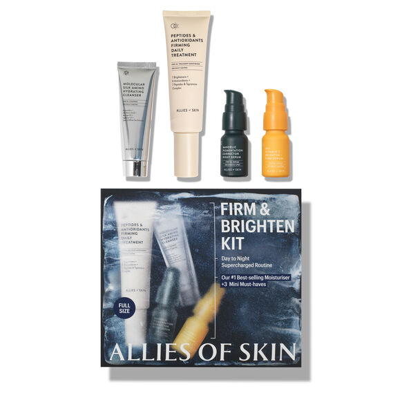 Allies of Skin<br>Firm & Brighten Day To Night Skincare Kit