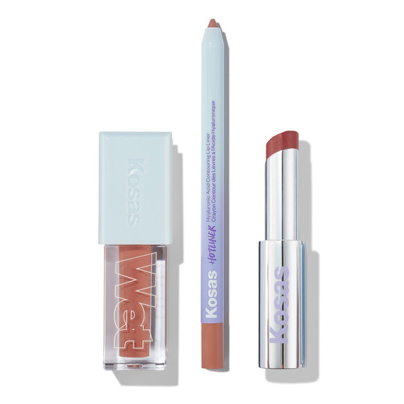 KOSAS<br>2024 Plump And Juicy Lip Trio Set
