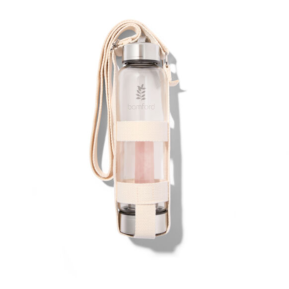 Bamford<br>Rose Quartz Crystal Water Bottle