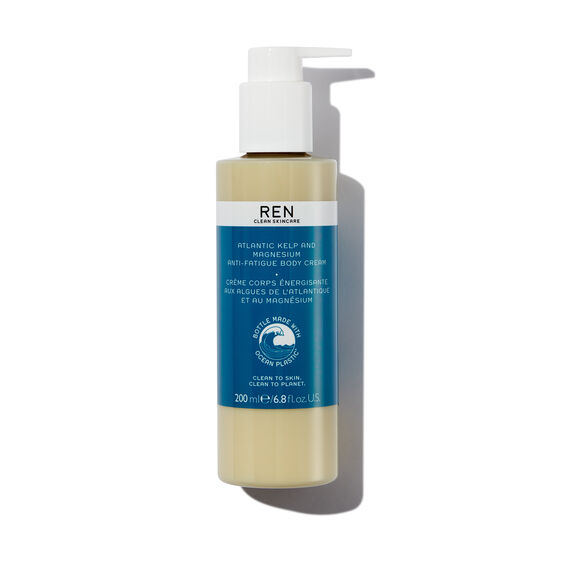 Ren Clean Skincare<br>Atlantic Kelp & Magnesium Anti-Fatigue Body Cream - Ocean Plastic Edition