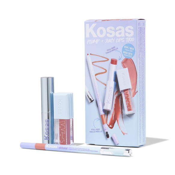 KOSAS<br>2024 Plump And Juicy Lip Trio Set
