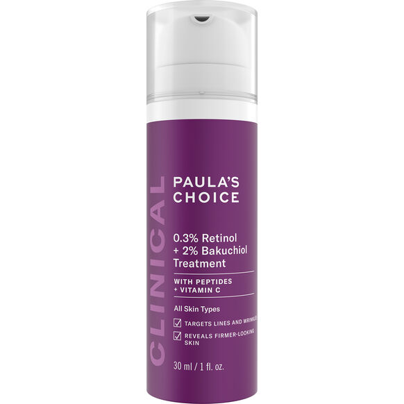Paula's Choice<br>0.3% Retinol + 2% Bakuchiol Treatment
