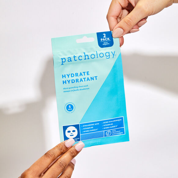 Patchology<br>Hydrate Sheet Mask 2-Pack Sachet