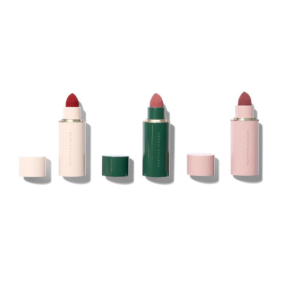 Westman Atelier<br>Lip Suede Matte Lipstick Trio