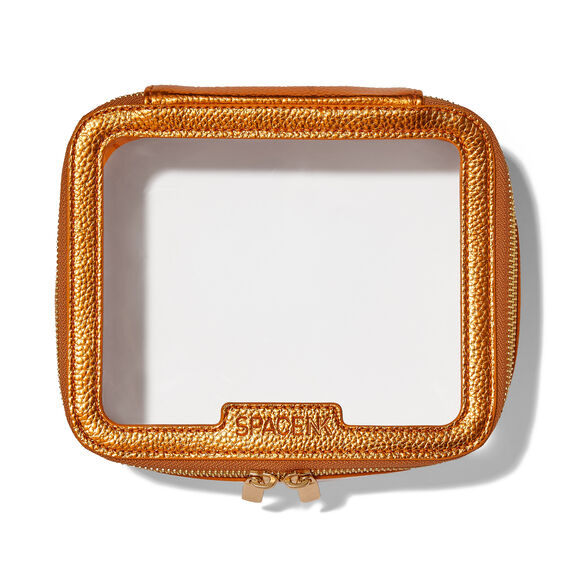 Space NK<br>Medium Travel Bag - Metallic Orange