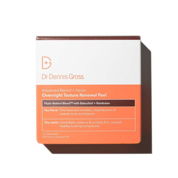 Dr. Dennis Gross<br>Advanced Retinol + Ferulic Overnight Texutre Renewal Peel