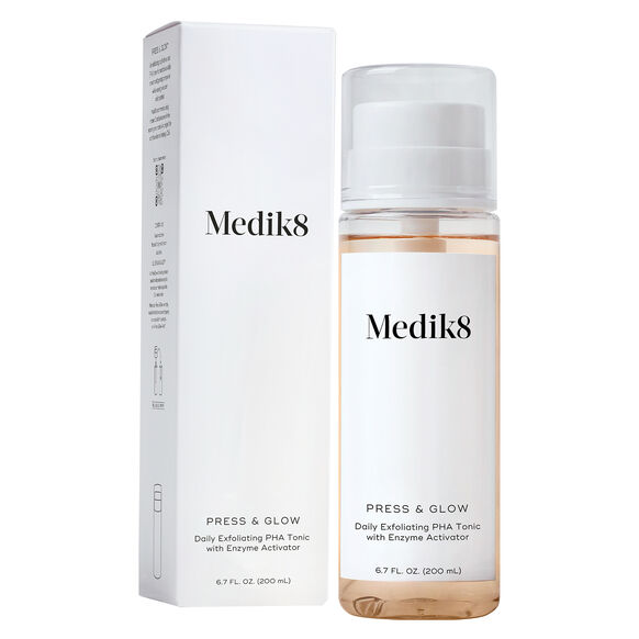 Medik8<br>Press & Glow Daily Exfoliating PHA Tonic with Enzyme Activator