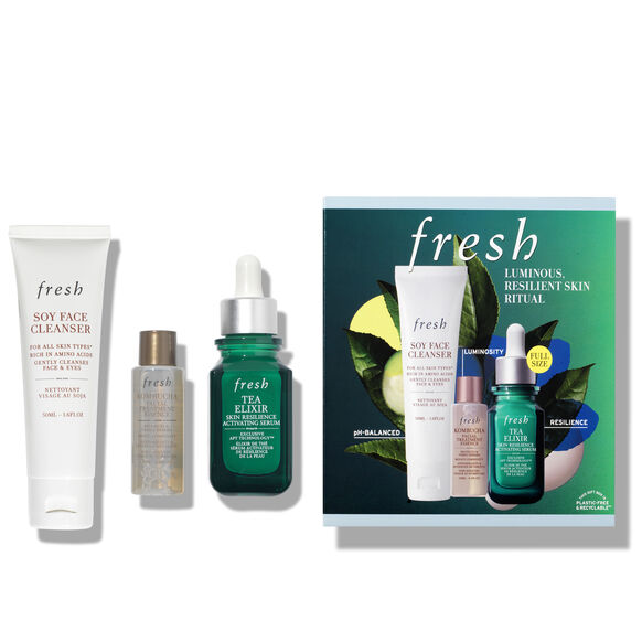 Fresh<br>Luminous, Resilient Skin Ritual Set