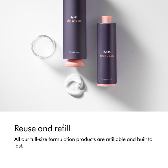Dyson<br>Chitosan™ Pre-style Cream Refill (Curly to Coily - Rich Conditioning)