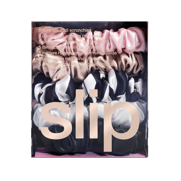 Slip<br>Midi Silk Scrunchies