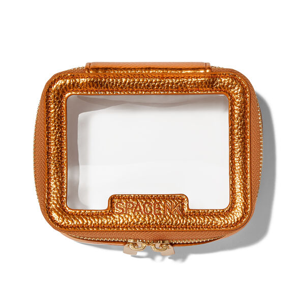 Space NK<br>Mini Travel Bag - Metallic Orange