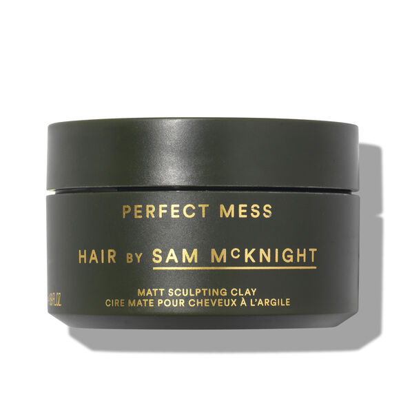 Hair by Sam McKnight<br>Perfect Mess Matt Sculpting Clay