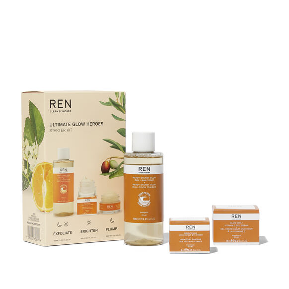 Ren Clean Skincare<br>Ultimate Glow Heroes Starter Kit