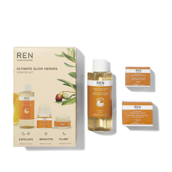 Ren Clean Skincare<br>Ultimate Glow Heroes Starter Kit