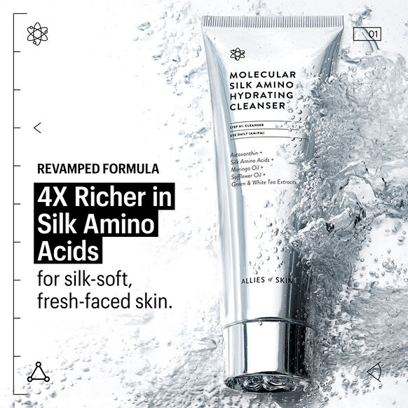 Allies of Skin<br>Molecular Silk Amino Hydrating Cleanser